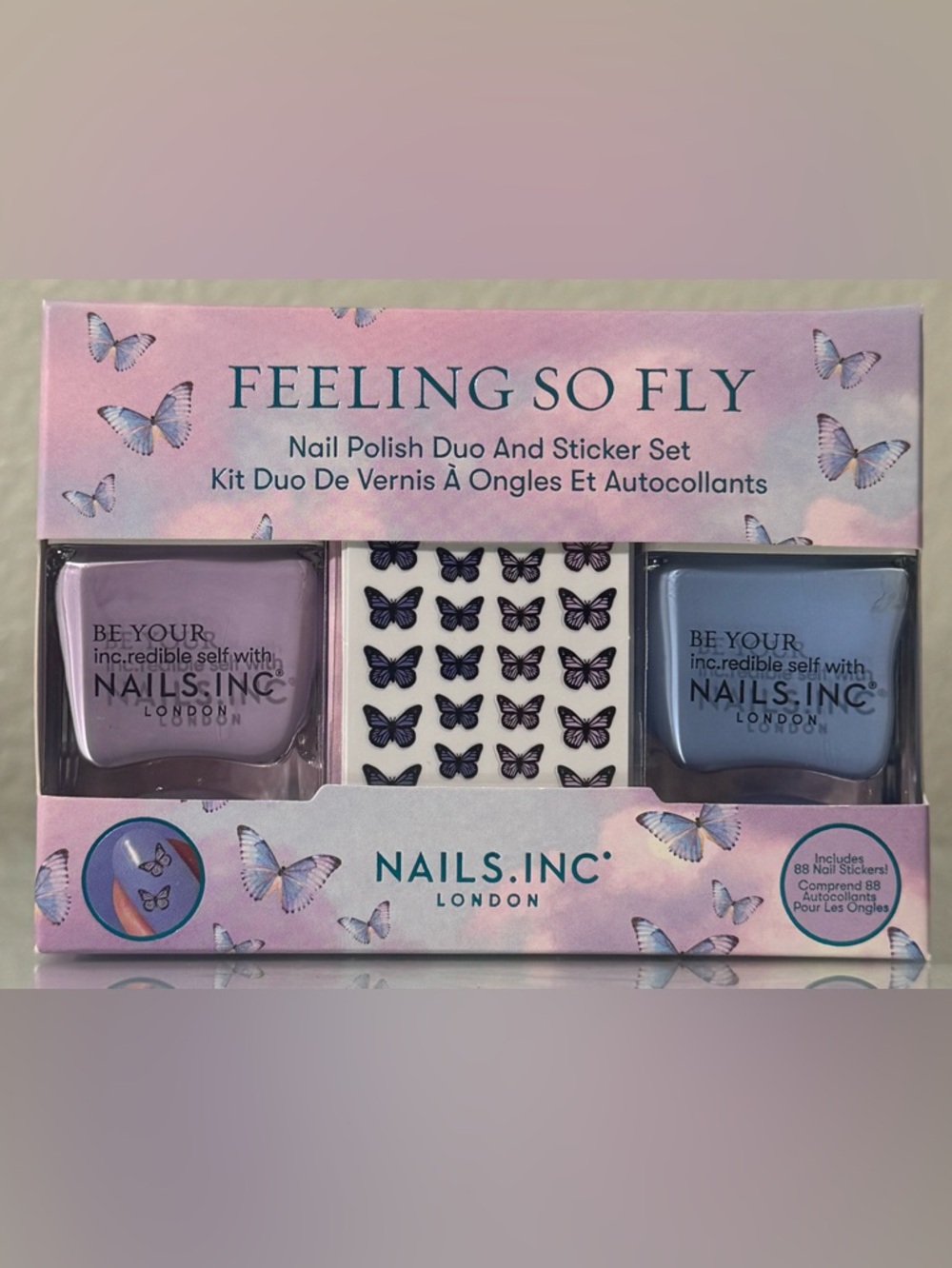 Nails Inc Feeling So Fly Nail Polish Set